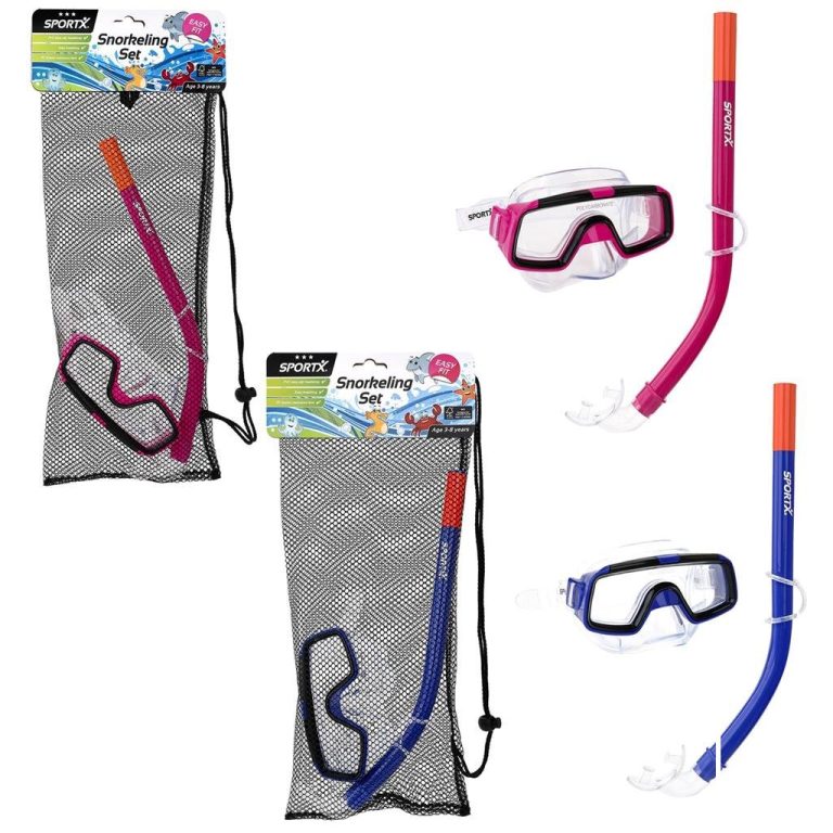 SportX Kids Snorkelset 3 Sterren Assorti | Kopen bij Flickmyhouse