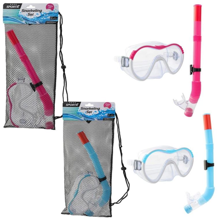 SportX Junior Snorkelset 4 Sterren Assorti | Kopen bij Flickmyhouse