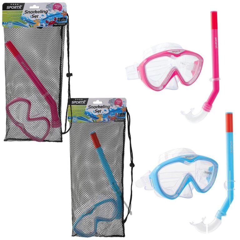 SportX Kids Snorkelset 4 Sterren Assorti | Kopen bij Flickmyhouse