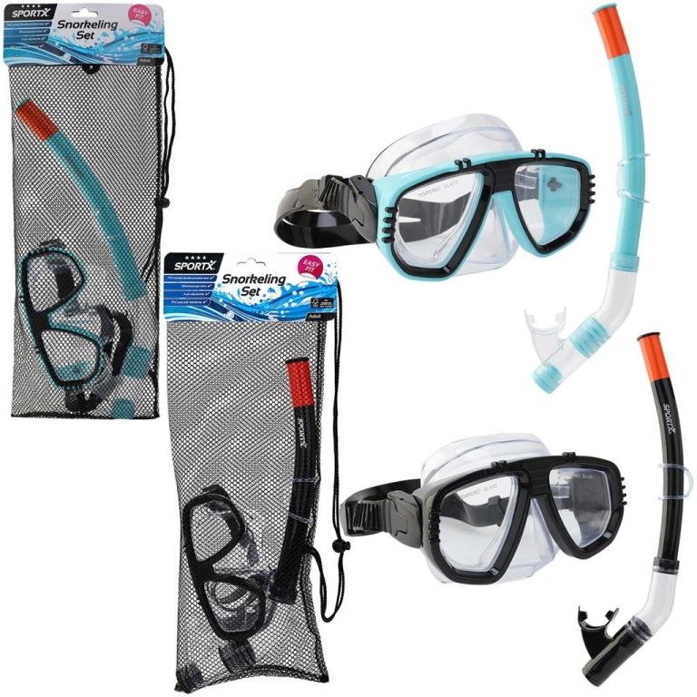 SportX Volwassenen Snorkelset 4 Sterren Assorti | Kopen bij Flickmyhouse