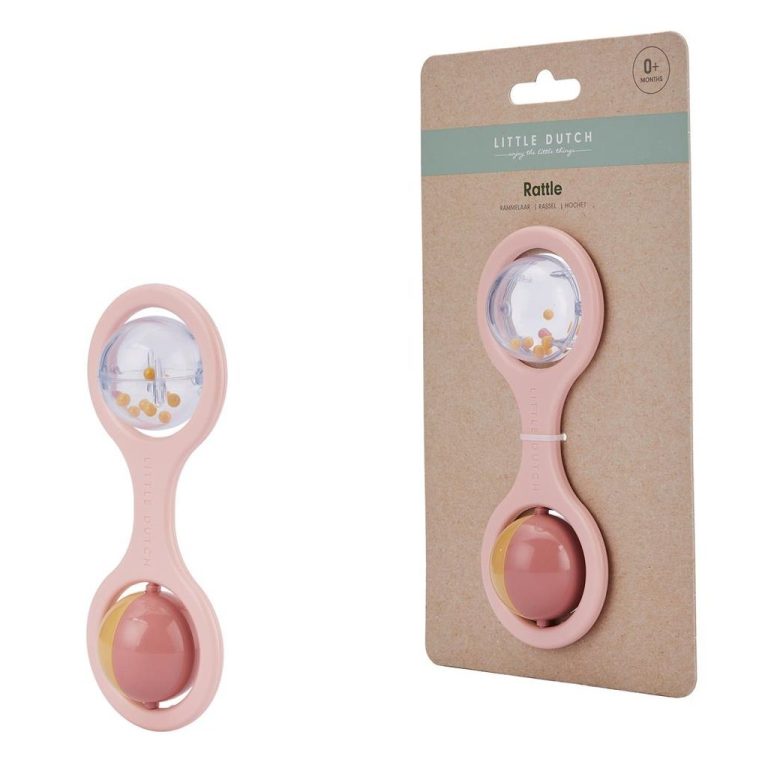 Little Dutch Bal Rammelaar Roze | Kopen bij Flickmyhouse