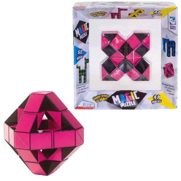 Clown Games Magic Puzzle 48-delig Roze | Kopen bij Flickmyhouse
