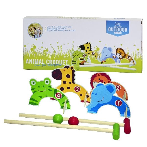 Outdoor Play Dieren Croquet Set | Kopen bij Flickmyhouse