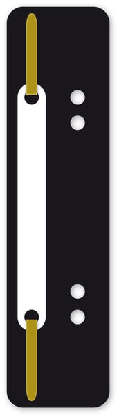 Kangaro 07060-11 Snelhechterstrip A5 2-gaats PP Doos A 100 Stuks Zwart | Kopen bij Flickmyhouse