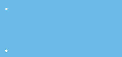 Kangaro 07071-03 Scheidingsstrook 2-gaats 120x225 180g RC Blauw | Kopen bij Flickmyhouse