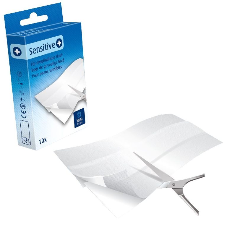 Sana First Aid Sensitive Pleisterstrips 10 Stuks | Kopen bij Flickmyhouse