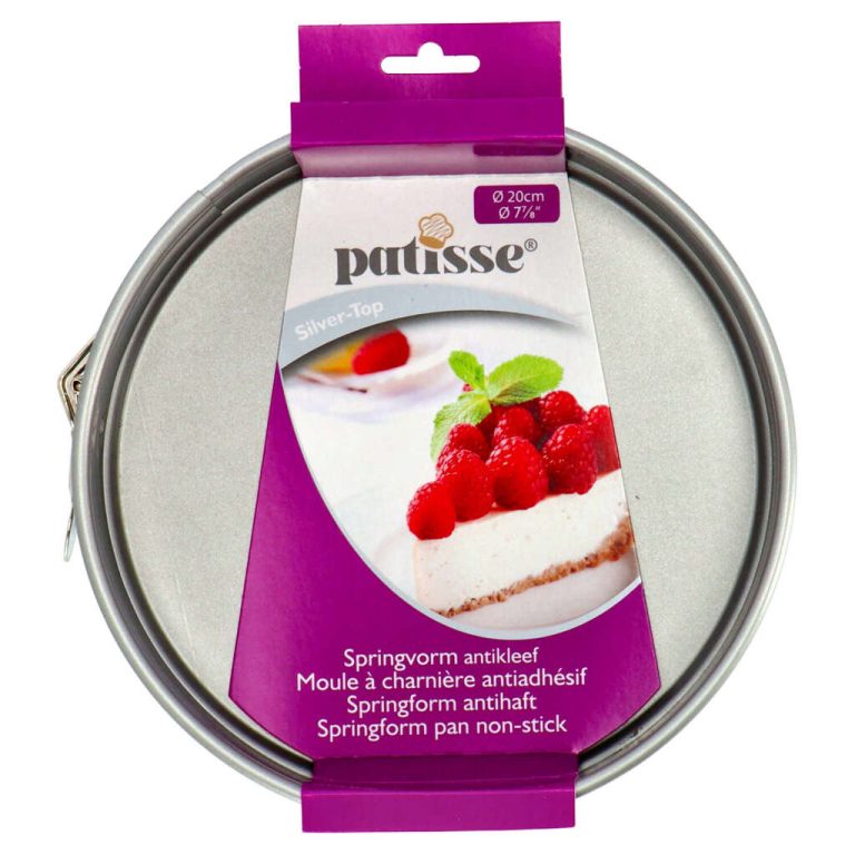 Patisse Springvorm 20 cm Zilver | Kopen bij Flickmyhouse