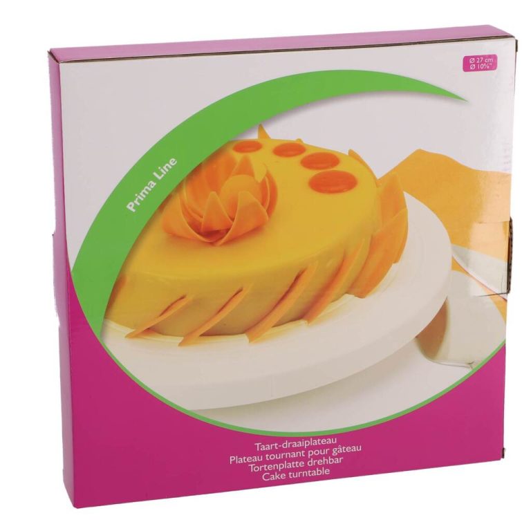 Patisse Taart-Draaiplateau 27 cm Wit | Kopen bij Flickmyhouse
