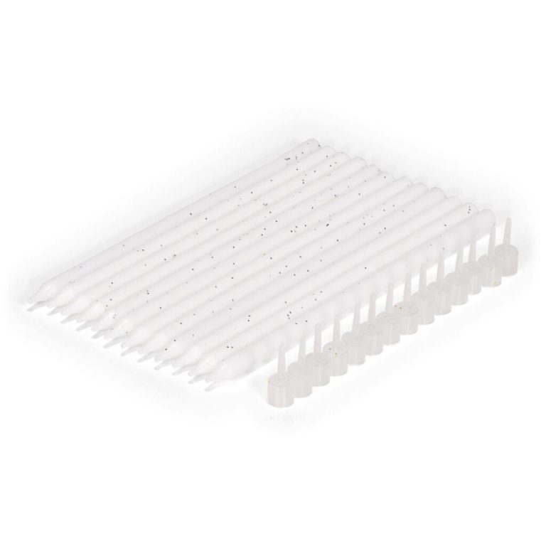 Patisse Verjaardagskaarsjes 14 cm 12 Stuks Wit | Kopen bij Flickmyhouse