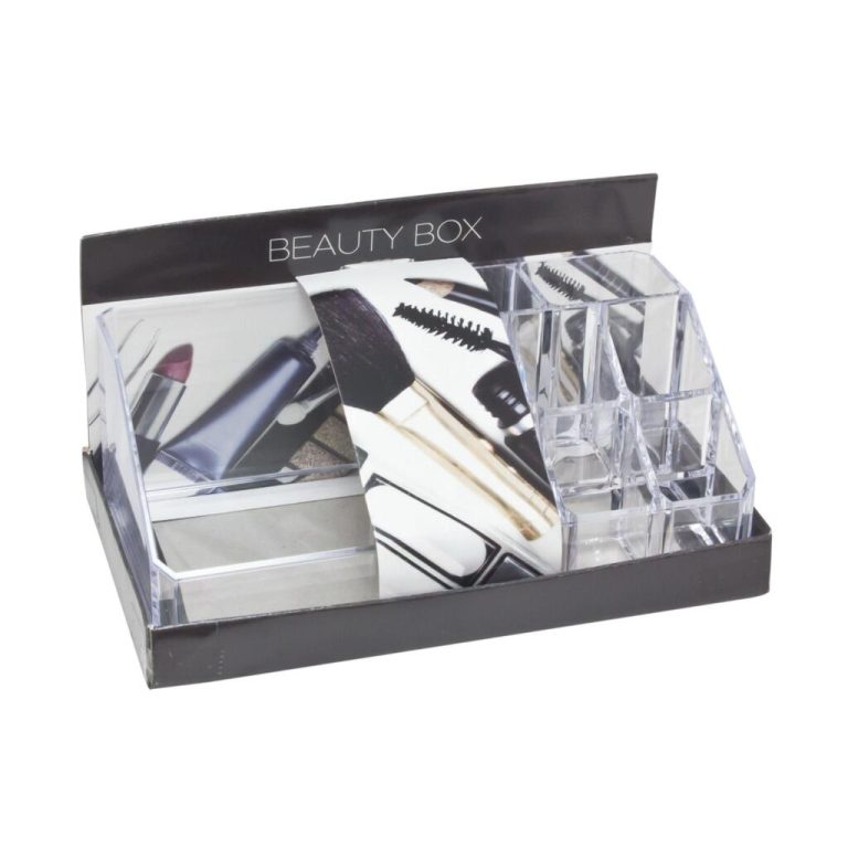 Cosmetica Opbergbakje 17.5x9.5x6.5 cm Transparant | Kopen bij Flickmyhouse