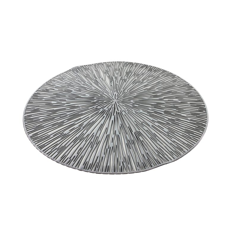 Ronde Placemat 38 cm Zilver | Kopen bij Flickmyhouse