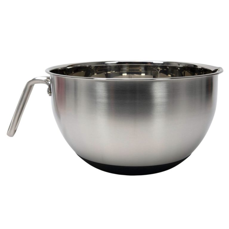 RVS Beslagkom met Greep 24 cm | Kopen bij Flickmyhouse