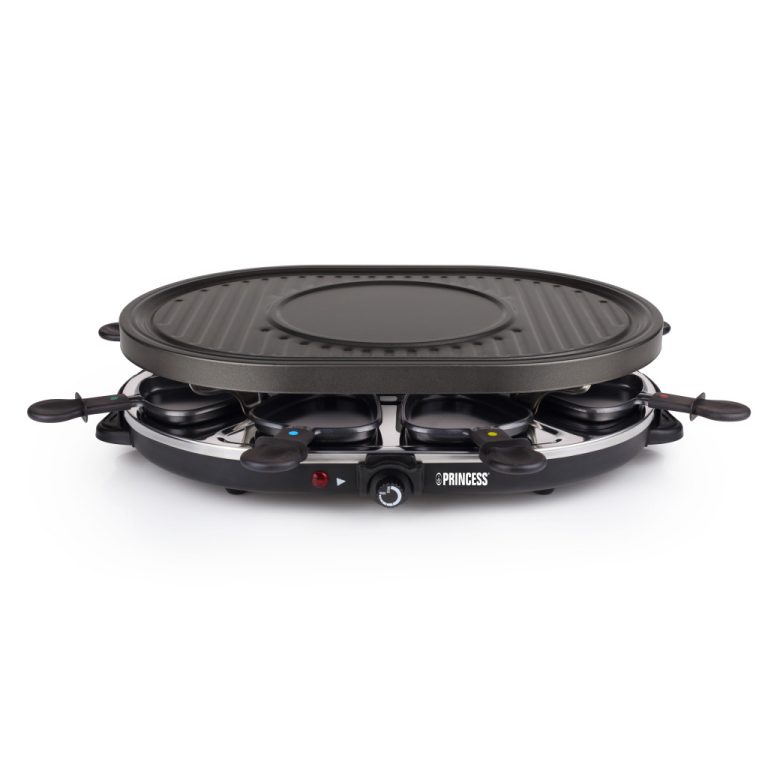 Princess 162700 Gourmetset 8 Persoons Zwart/RVS | Kopen bij Flickmyhouse