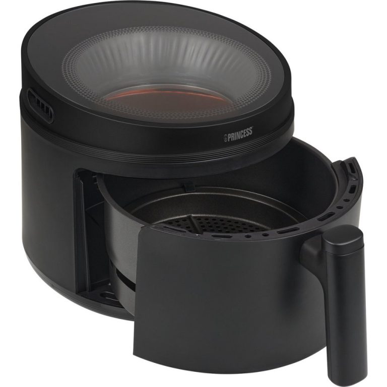 Princess Cyclone Vision Airfryer XL 5L 1500W Zwart | Kopen bij Flickmyhouse