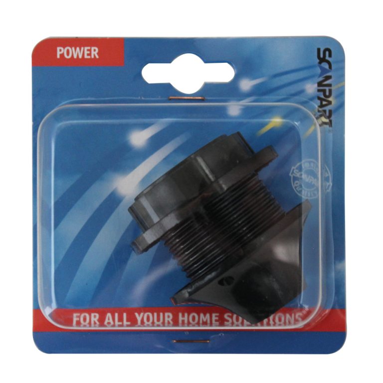 Scanpart Lampfitting E27 Zwart Met Ring | Kopen bij Flickmyhouse