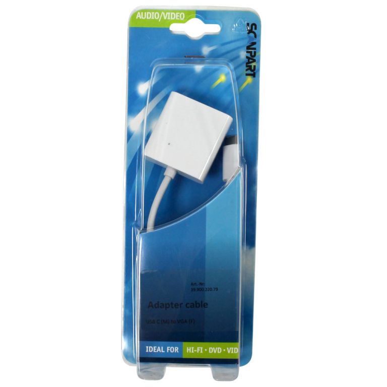Scanpart Adapter Usb C (m) > Vga (f) | Kopen bij Flickmyhouse