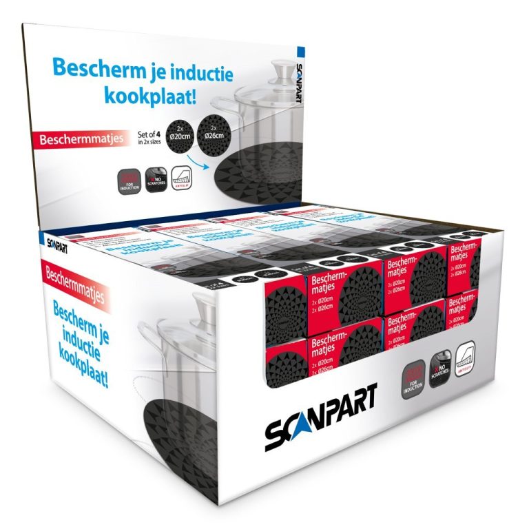 Scanpart Speed Inductiemat 20+26 cm 4 Stuks | Kopen bij Flickmyhouse