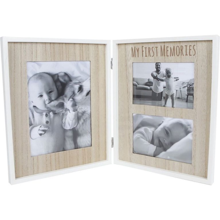 Fotolijst My First Year 47x28x30 cm Wit/Hout | Kopen bij Flickmyhouse