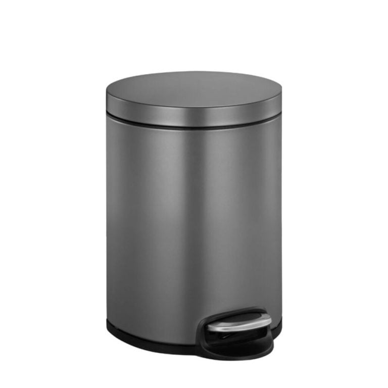 EKO Vepa Bins Pedaalemmer 5L Platinum | Kopen bij Flickmyhouse