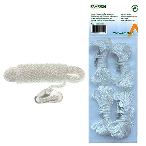 Campking 4x Scheerlijn Nylon 4M | Kopen bij Flickmyhouse
