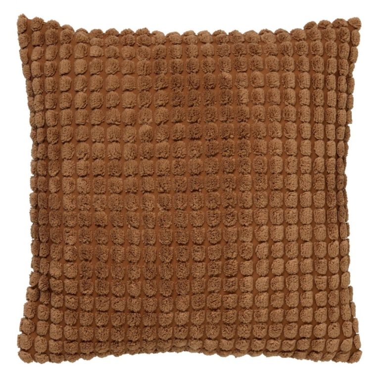 Dutch Decor Kussen Rome 45x45 Cm Tobacco Brown | Kopen bij Flickmyhouse