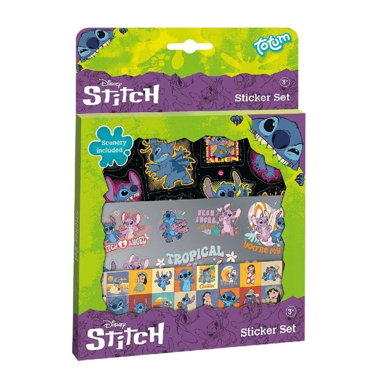 Totum Disney Stitch Stickerset | Kopen bij Flickmyhouse