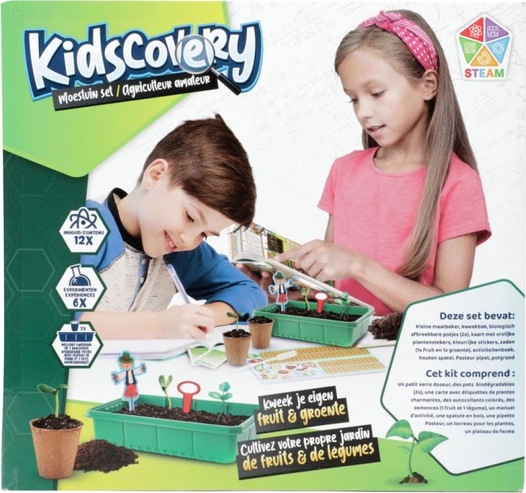 Kidscovery Experiment Moestuin Set L | Kopen bij Flickmyhouse
