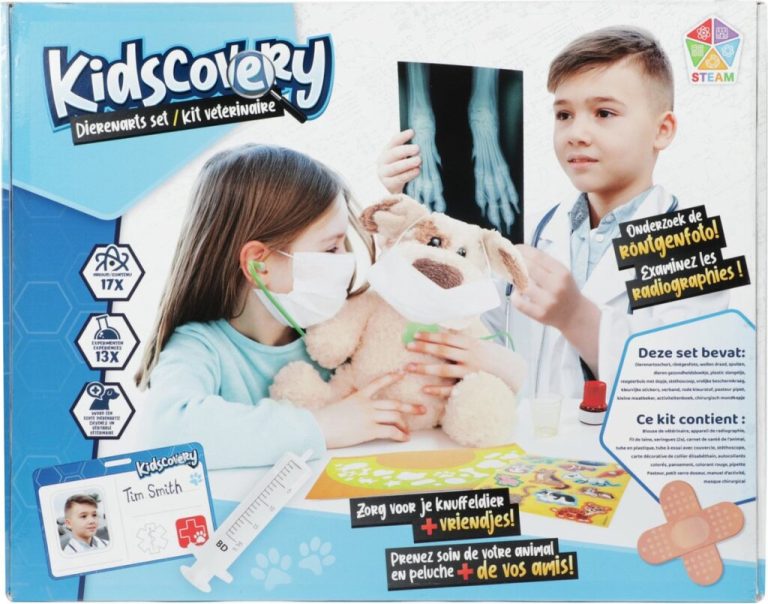 Kidscovery Experiment Dierenarts Set XL | Kopen bij Flickmyhouse