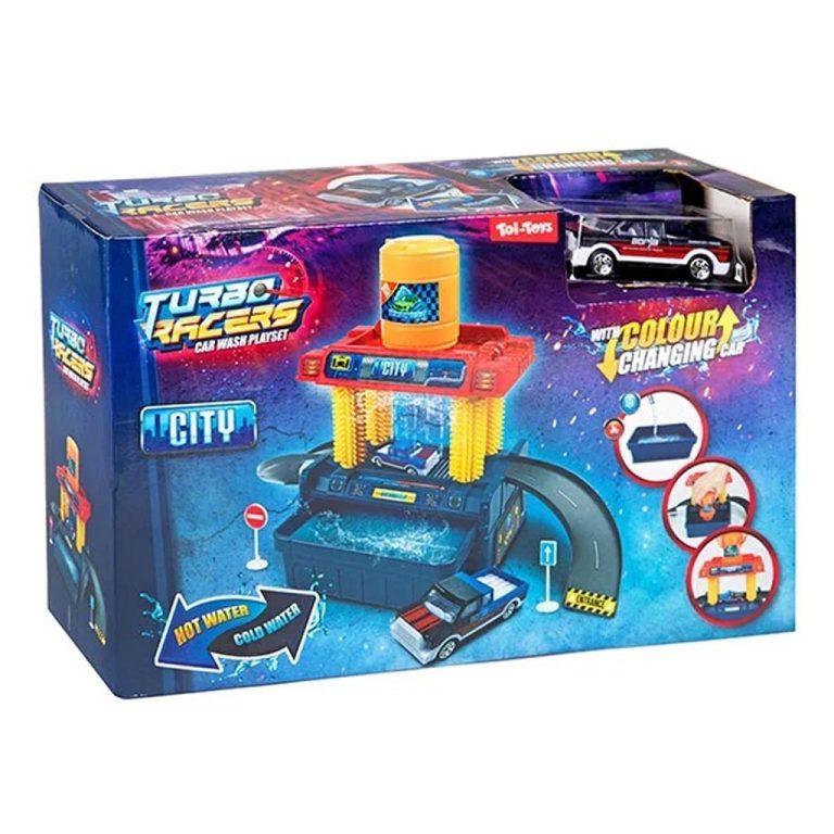 Turbo Racers Car Wash Set | Kopen bij Flickmyhouse