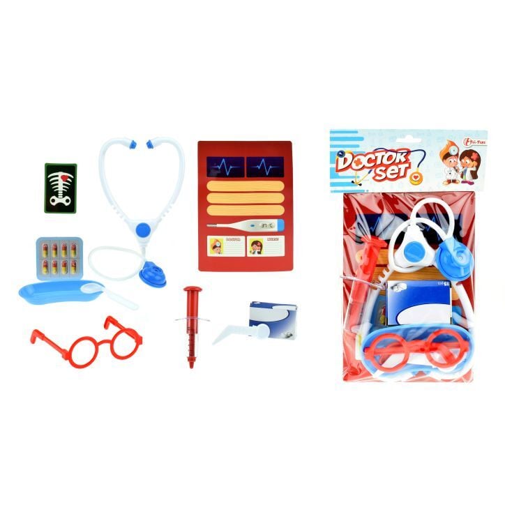 Doctor Set met Stethoscoop Spuit en Accesoires | Kopen bij Flickmyhouse