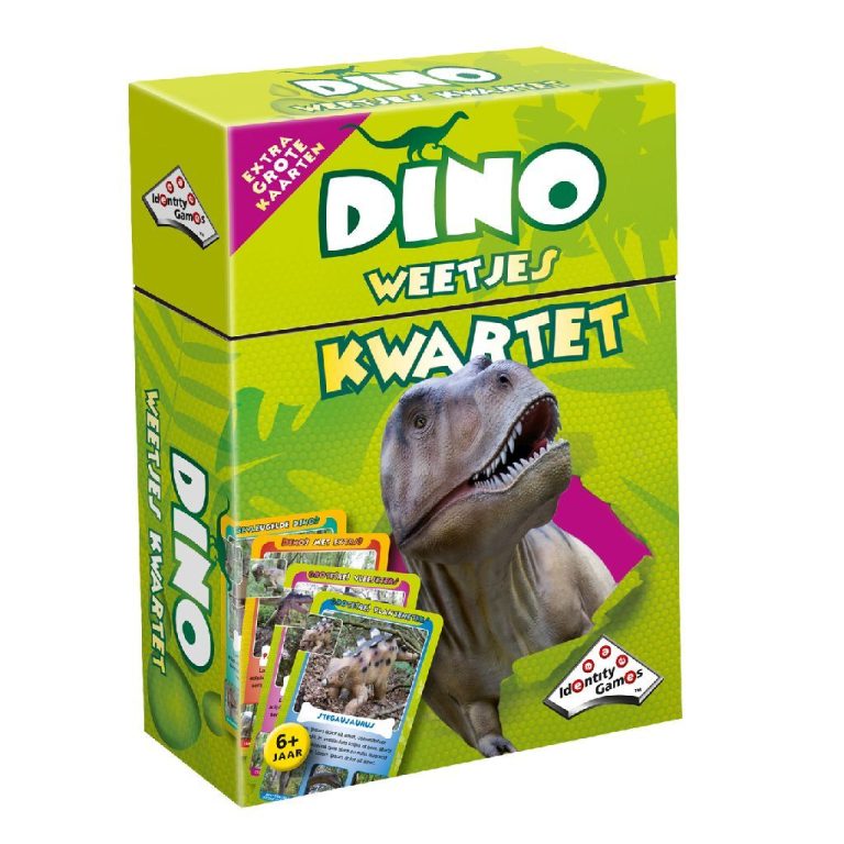 Identity Games Dino Weetjes Kwartet | Kopen bij Flickmyhouse