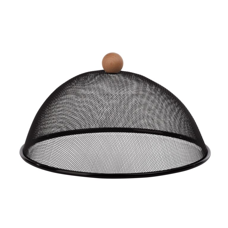 Esschert Design Vliegenkap 30.1x16.3 cm Zwart/Hout | Kopen bij Flickmyhouse