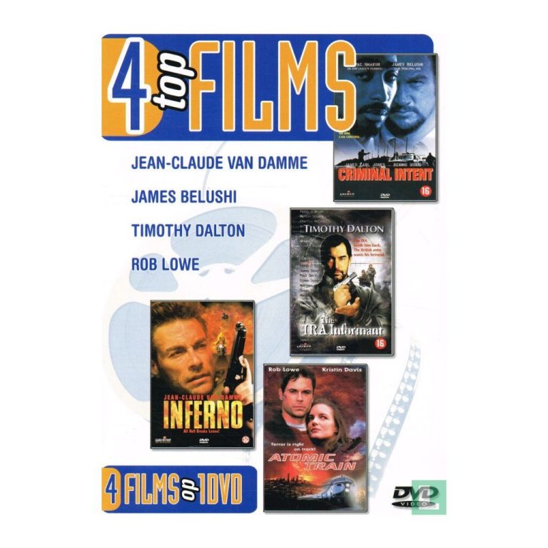 DVD 4 Top Films Criminal Intent/Ira Informant/Inferno/Atomic Train | Kopen bij Flickmyhouse