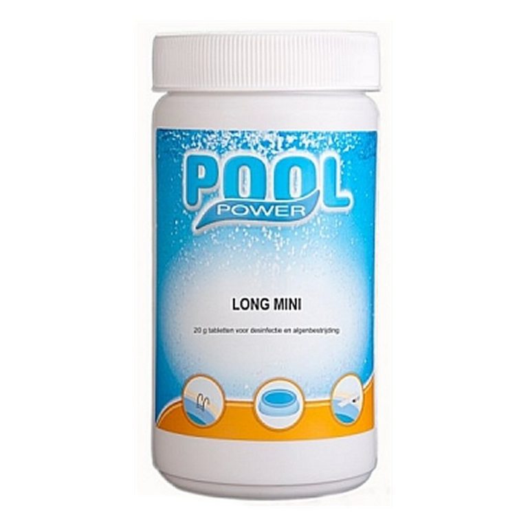 Pool Power Mini Flacon 1 Kg Chloortabletten 20 gram | Kopen bij Flickmyhouse