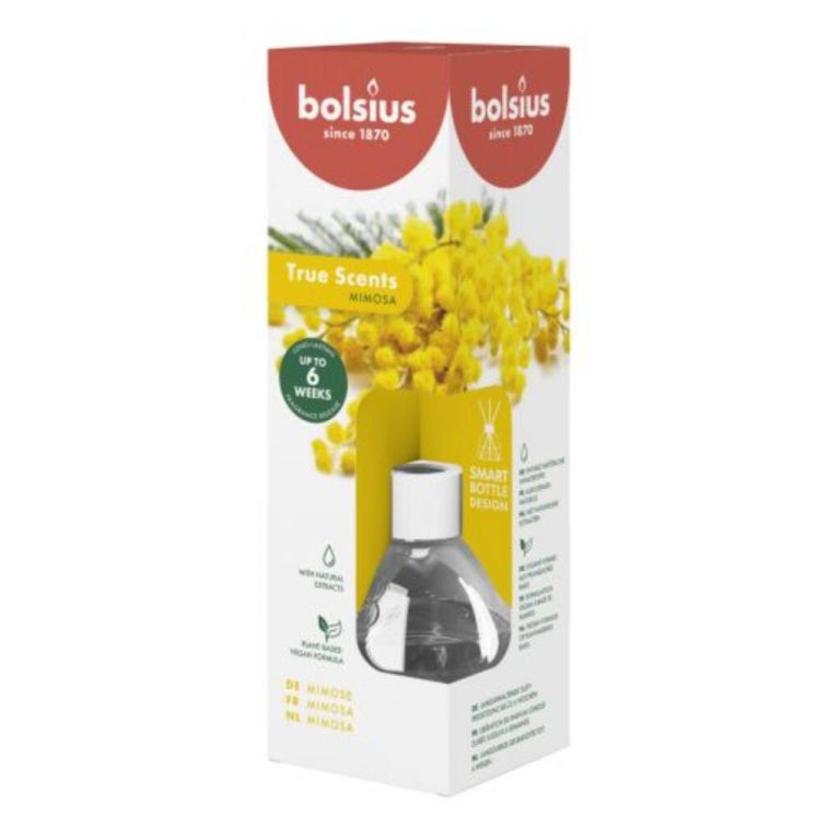Bolsius True Scents Geurstokjes Mimosa 60 ml | Kopen bij Flickmyhouse