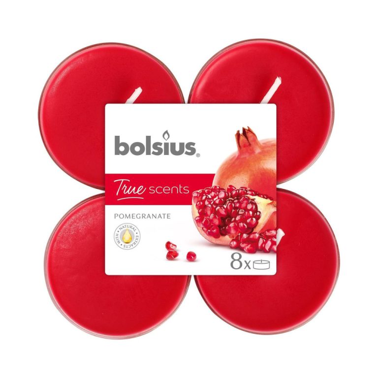 Bolsius True Scents Granaatappel Maxilichten Clearcup | Kopen bij Flickmyhouse