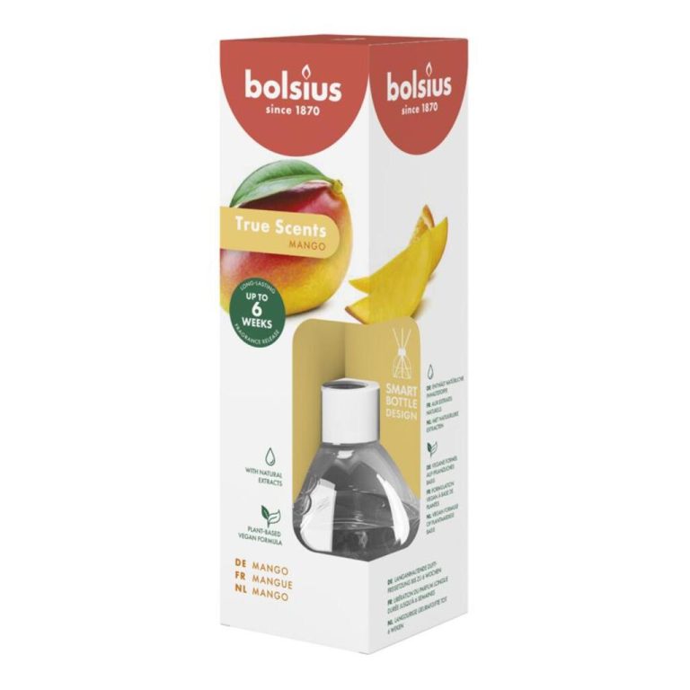 Bolsius True Scents Geurstokjes Exotic Mango 60 ml | Kopen bij Flickmyhouse