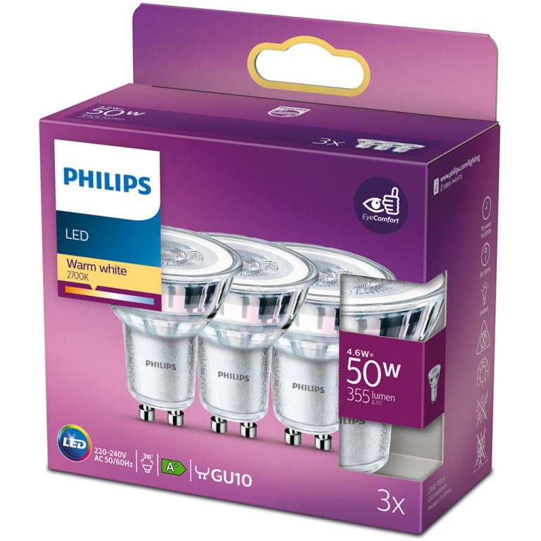 Philips Led Cl Ww 36d Nd 50w Gu10 | Kopen bij Flickmyhouse