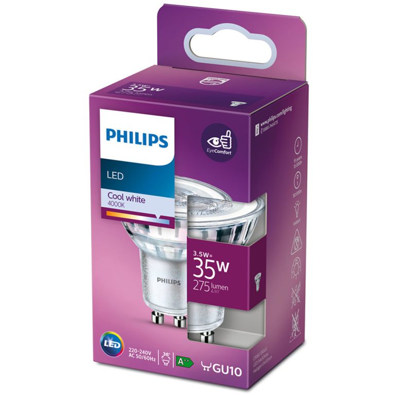 Philips Led Cl Cw 36d Nd 35w Gu10 | Kopen bij Flickmyhouse