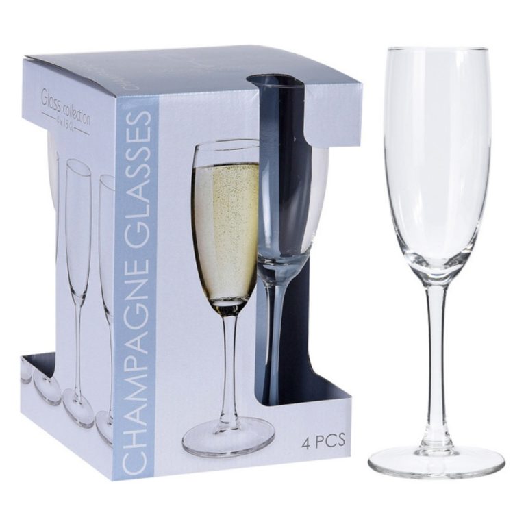 Champagneglas Set 4 Stuks | Kopen bij Flickmyhouse