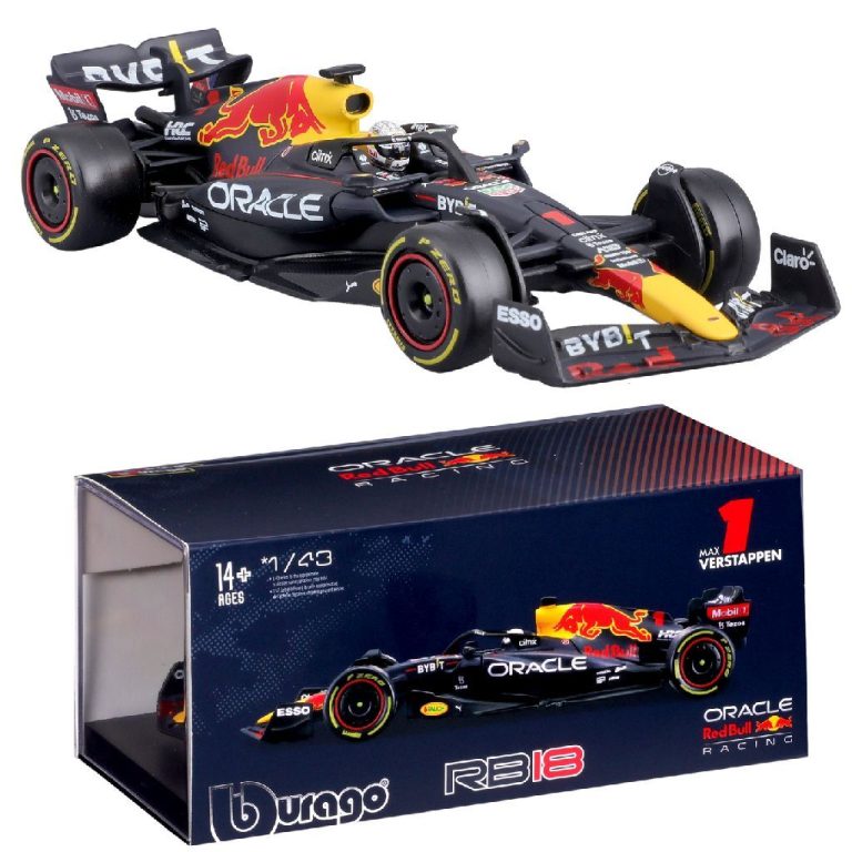 Bburago Red Bull Max Verstappen RB18 Formule 1 Seizoen 2022 | Kopen bij Flickmyhouse