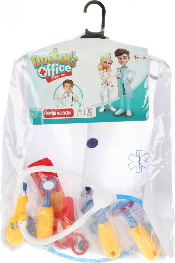 Toi-toys Verkleedset Dokter Junior Polyester Wit 10-delig | Kopen bij Flickmyhouse
