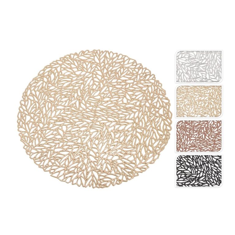 Placemat 35Cm Rond 4 Verschillende Kleuren | Kopen bij Flickmyhouse