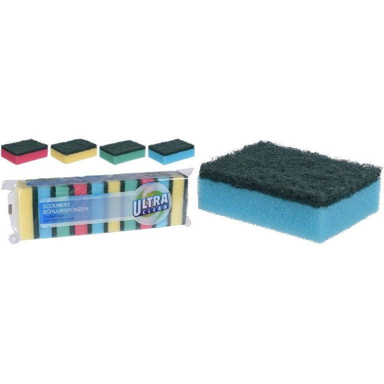 Ultra Clean Schuursponzen 8x5x2.5 cm 10 Stuks | Kopen bij Flickmyhouse