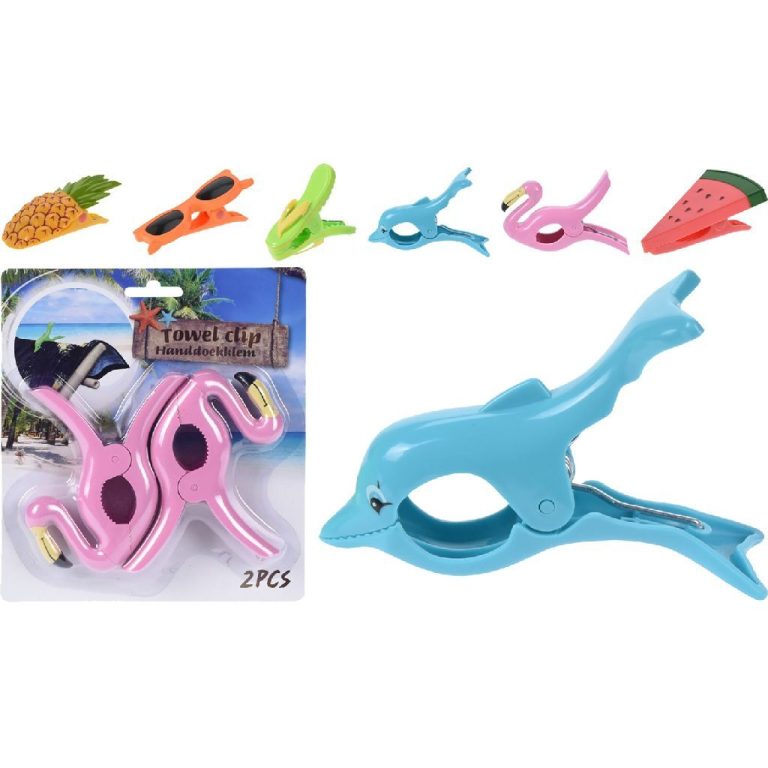 Handdoekklemmen 2 Stuks Assorti | Kopen bij Flickmyhouse