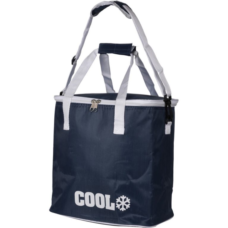 Koeltas 18L 29x21x31 cm Donkerblauw/Wit | Kopen bij Flickmyhouse