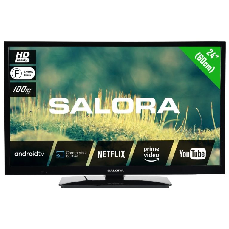 Salora 24HA220 HD Ready LED Android TV 60 cm Zwart | Kopen bij Flickmyhouse