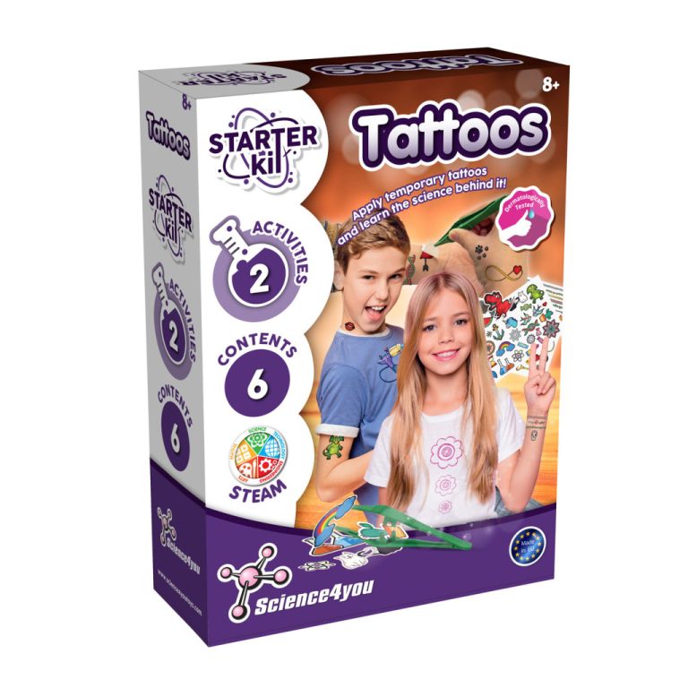 Science4you Starter Kit Tattoos | Kopen bij Flickmyhouse