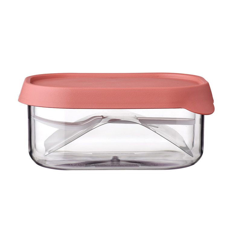 Mepal Take A Break Fruitbox 250 ml Vivid Mauve/Transparant | Kopen bij Flickmyhouse