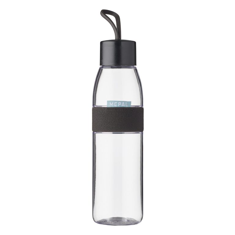 Mepal Ellipse Waterfles 500 ml Nordic Black/Transparant | Kopen bij Flickmyhouse